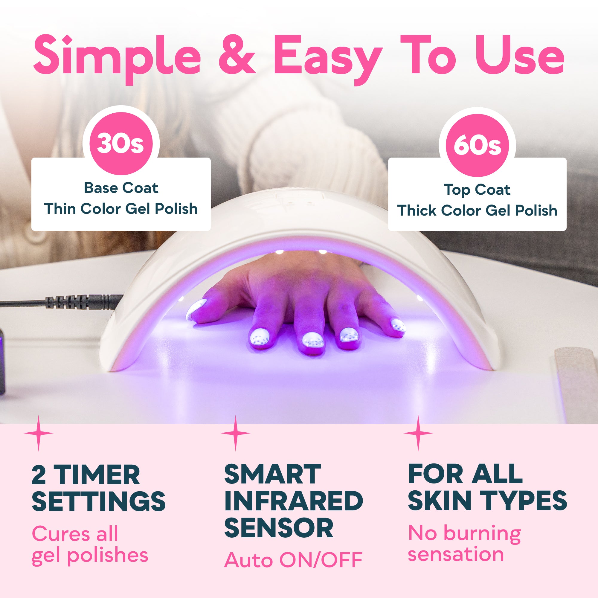 SUN9C UV LED Nail Lamp