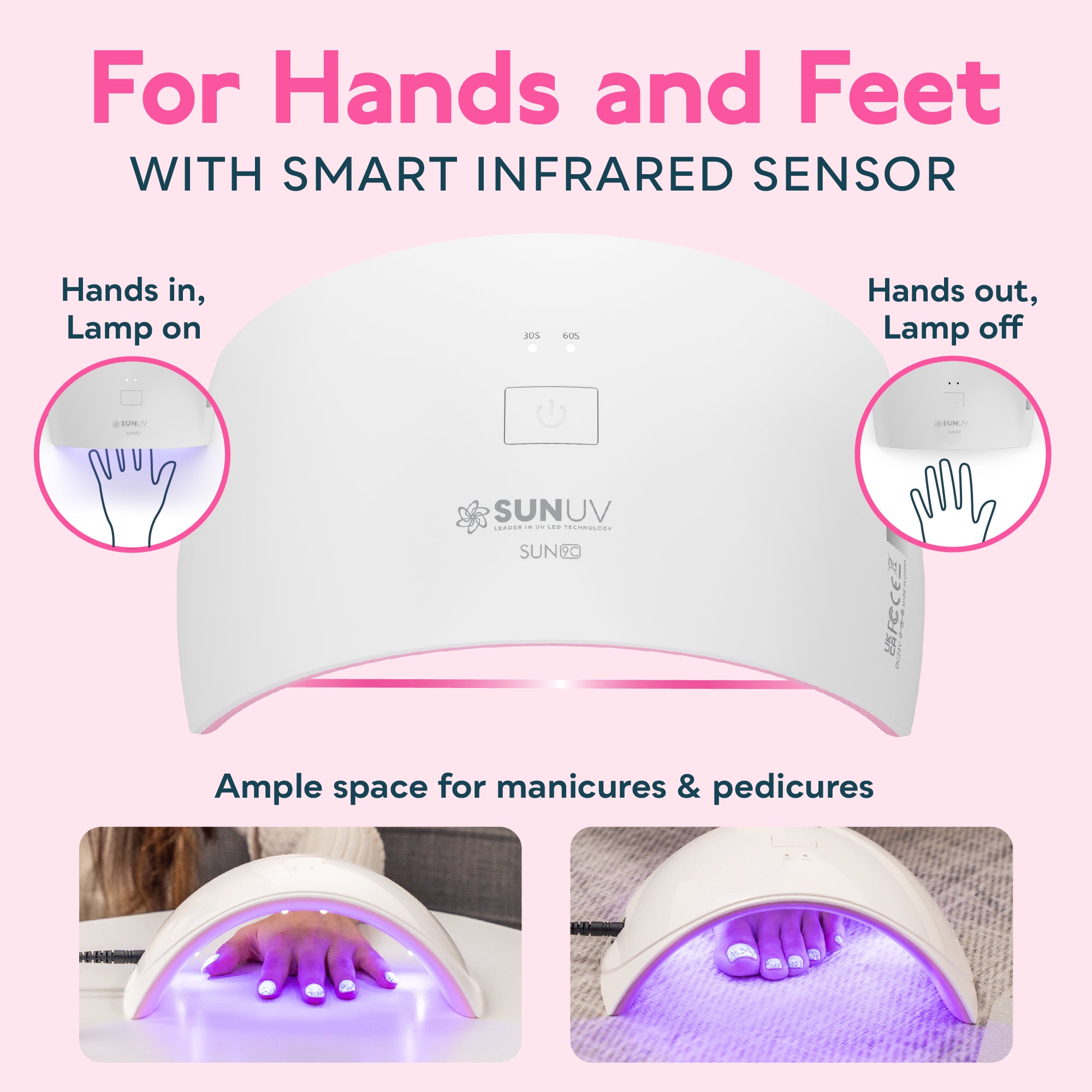 SUN9C UV LED Nail Lamp