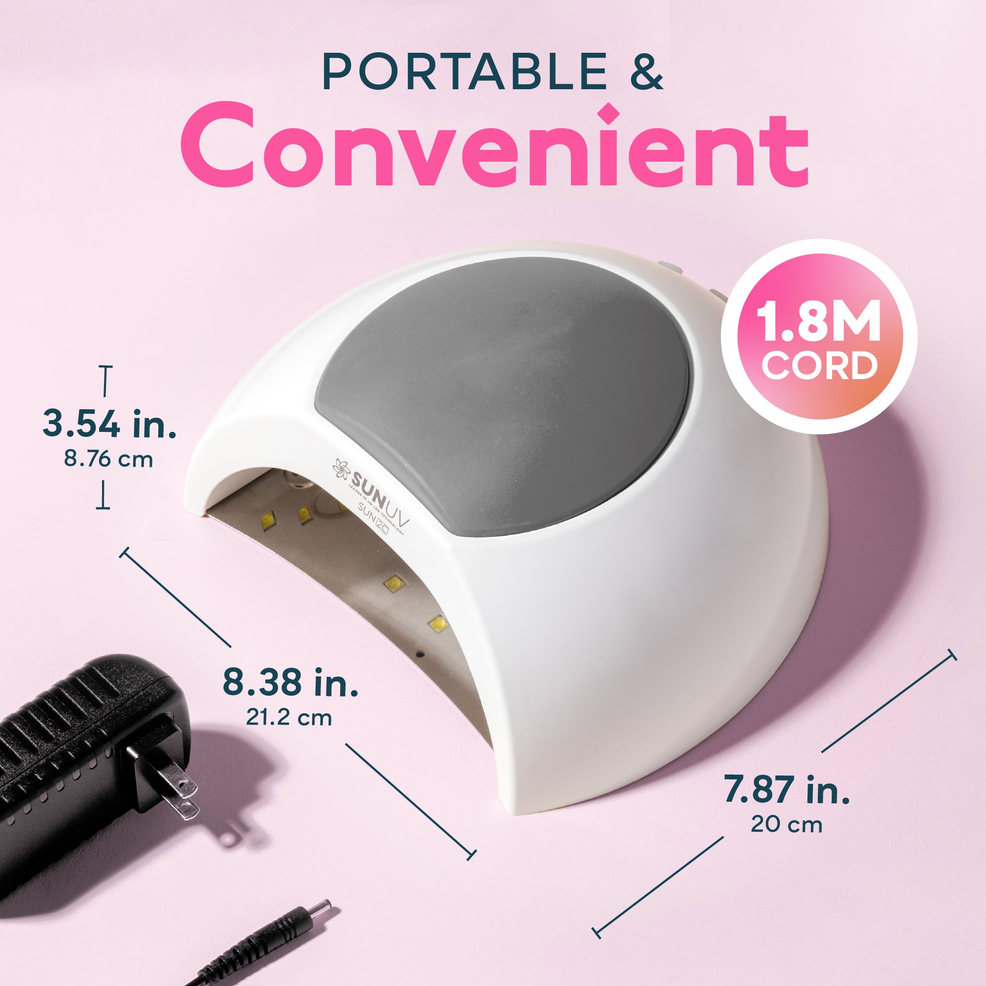 SUN2C UV LED Nail Lamp Grey
