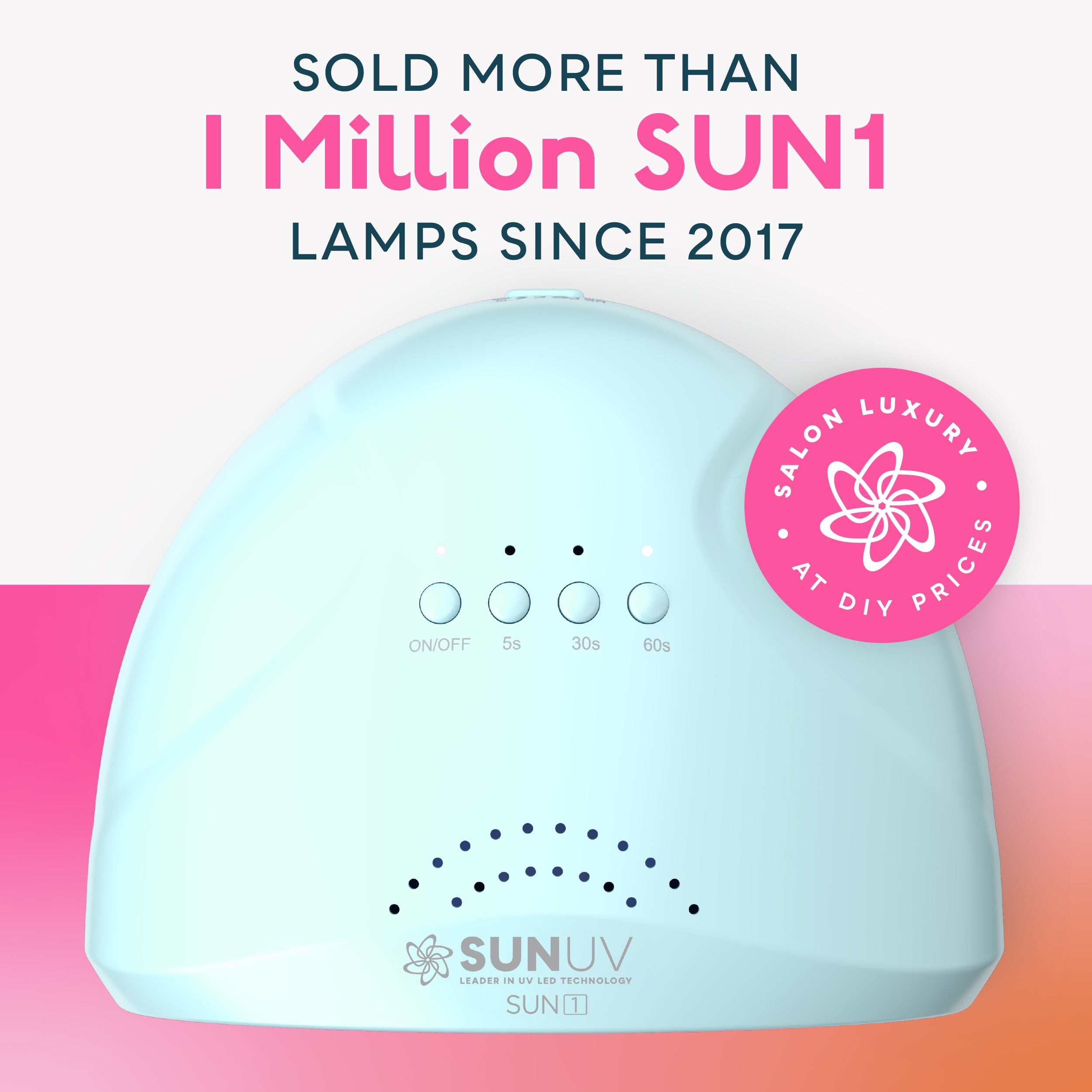 SUN1 UV LED Nail Lamp Blue