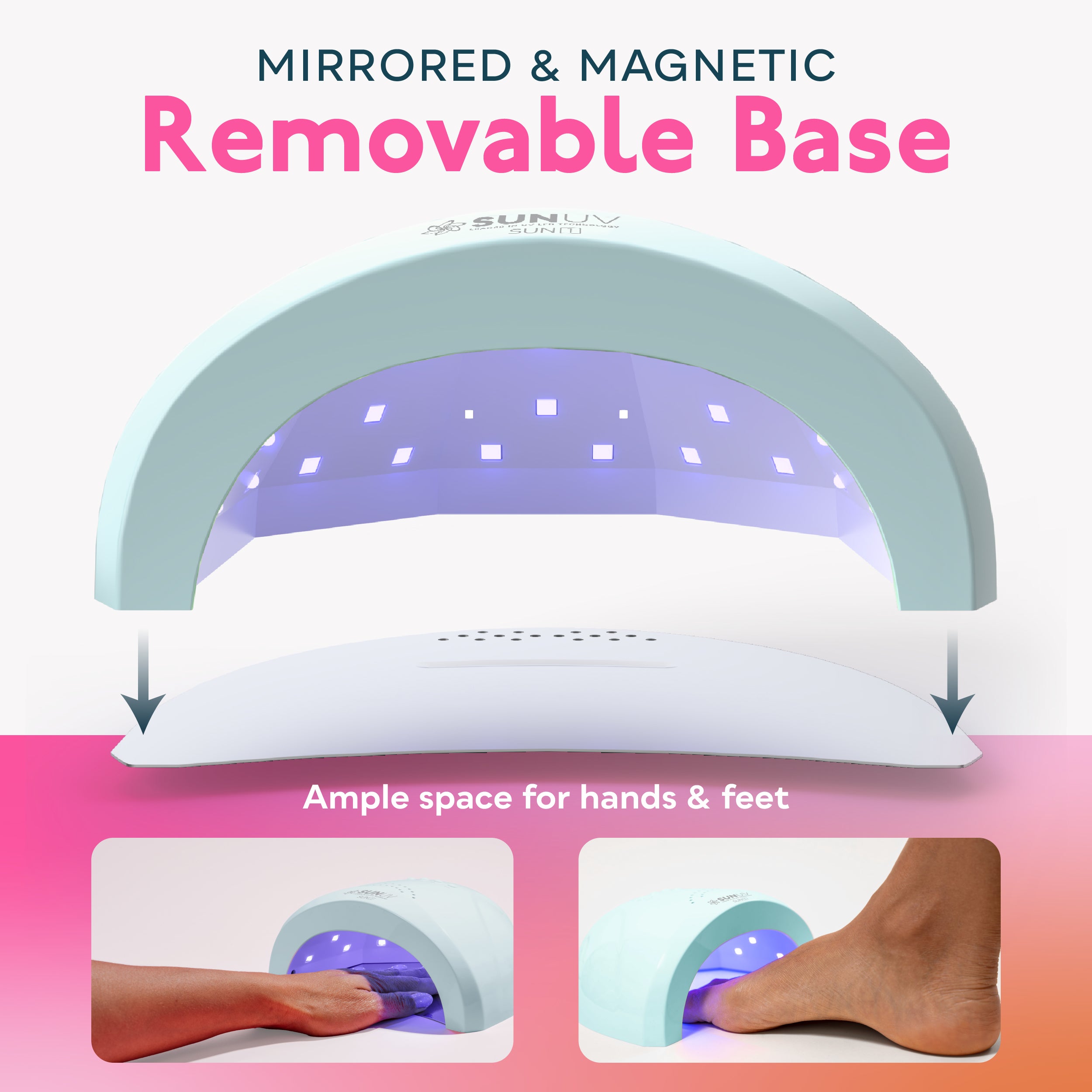 SUN1 UV LED Nail Lamp Blue