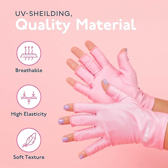 Anti UV Gloves for Gel Nail Lamp