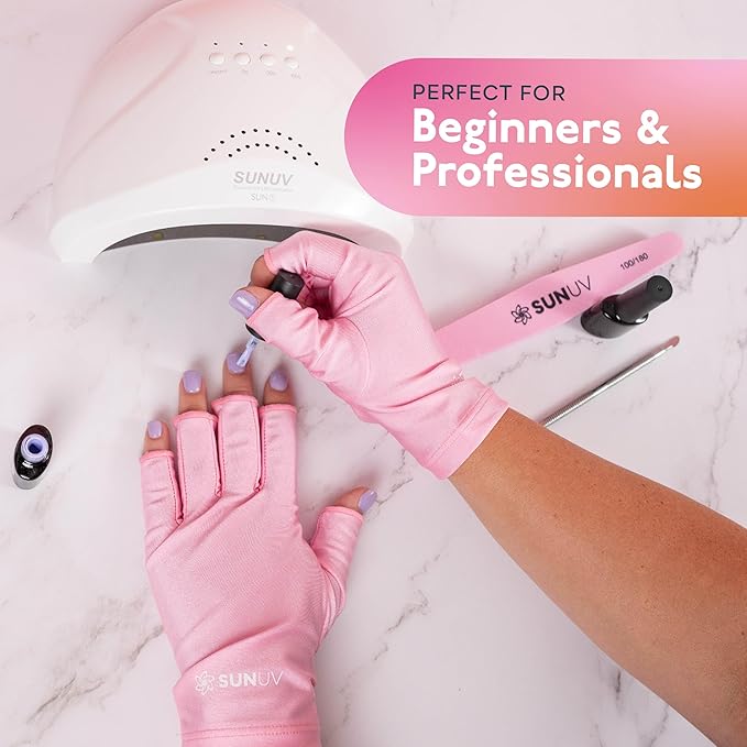 Anti UV Gloves for Gel Nail Lamp