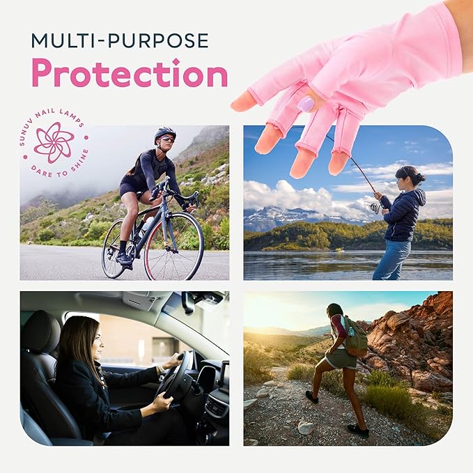 Anti UV Gloves for Gel Nail Lamp