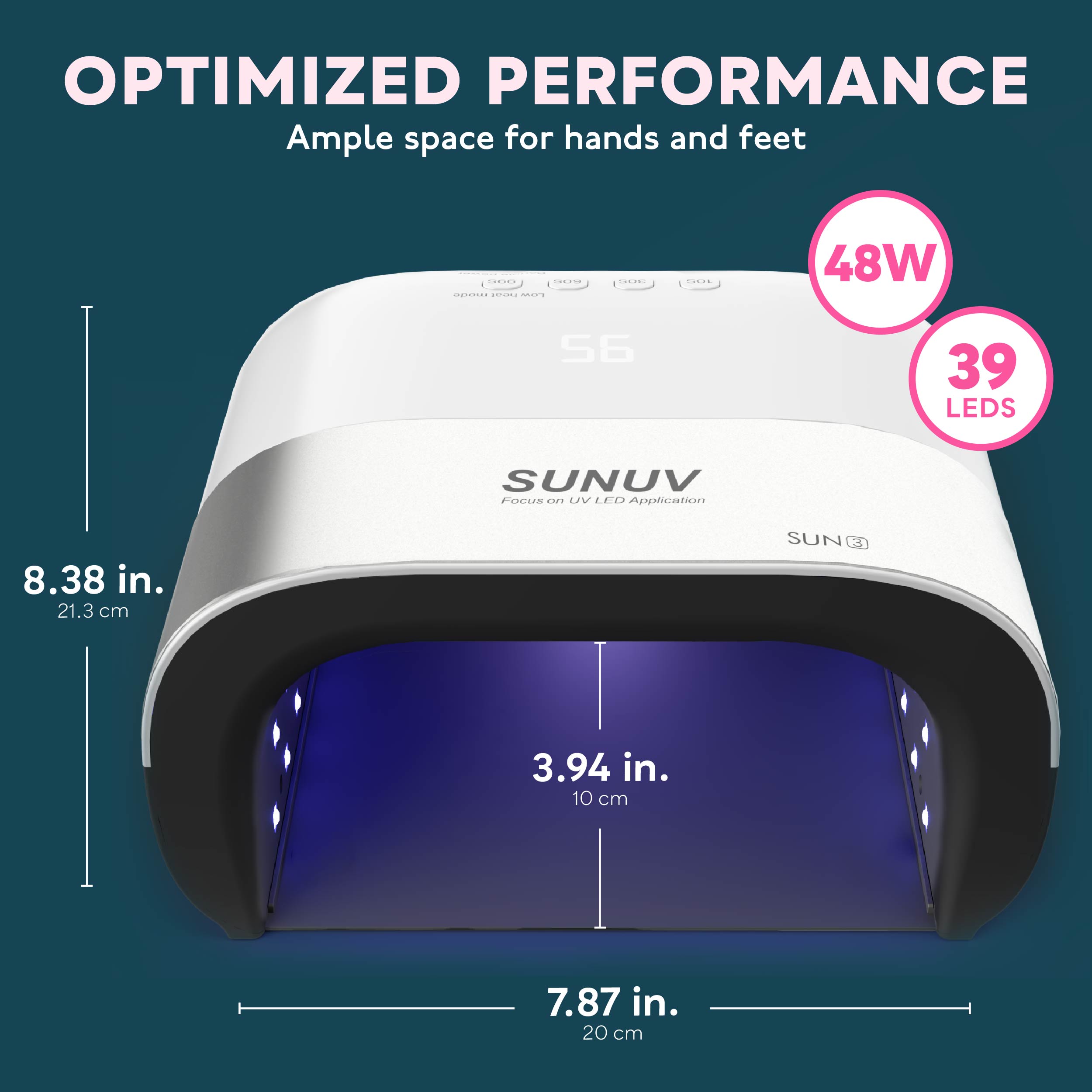SUN3 UV LED Nail Lamp