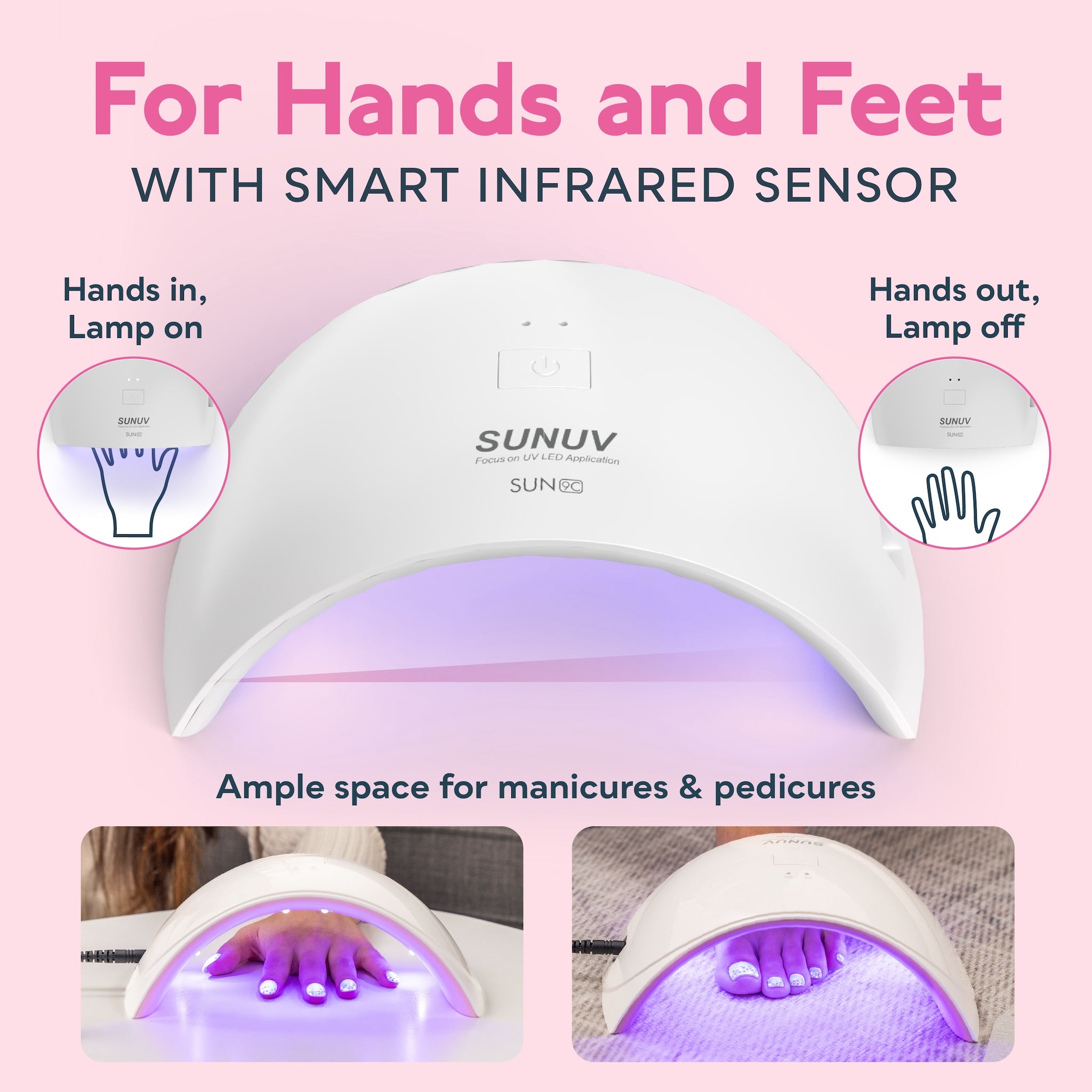 SUN9C UV LED Nail Lamp