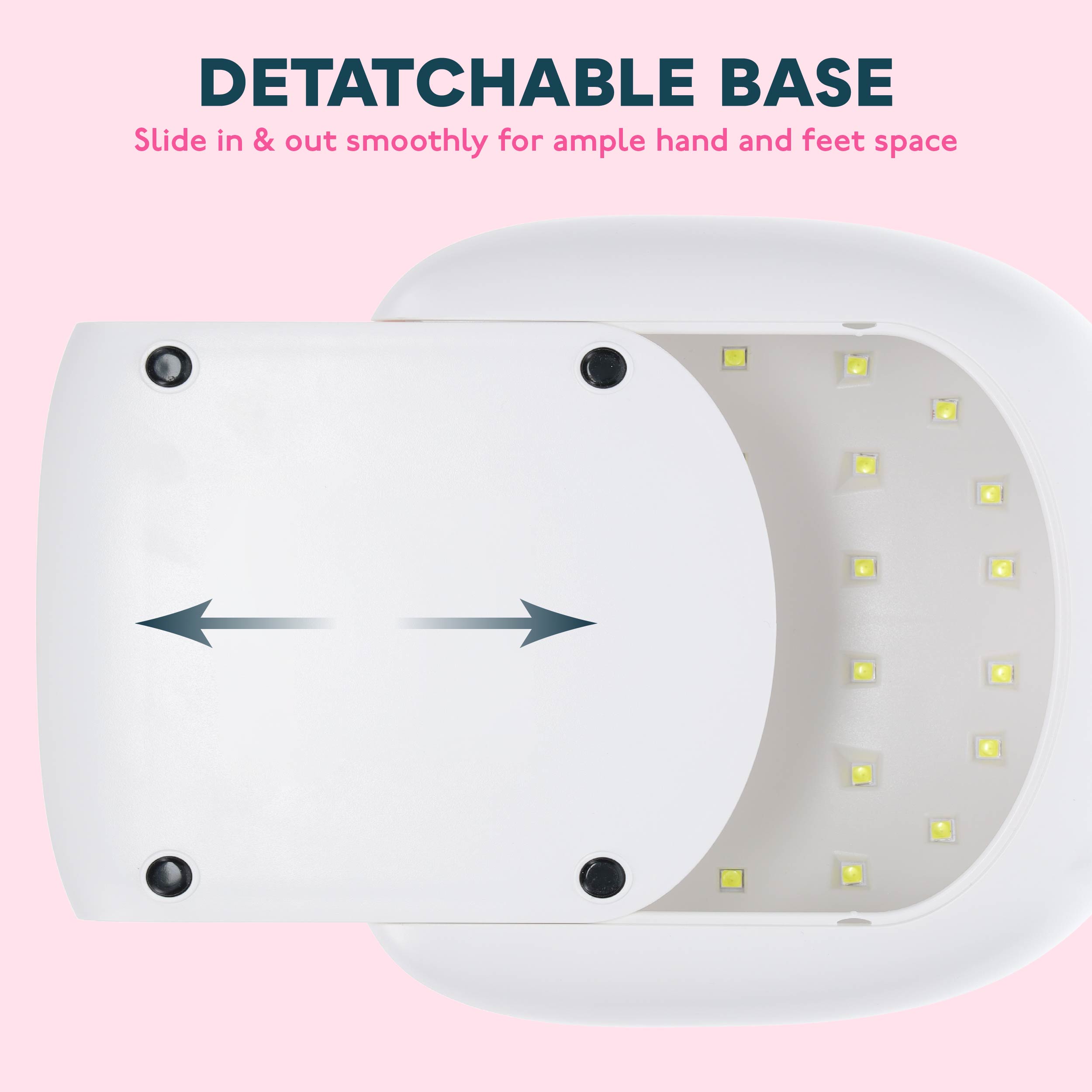 SUN4S UV LED Nail Lamp Pink