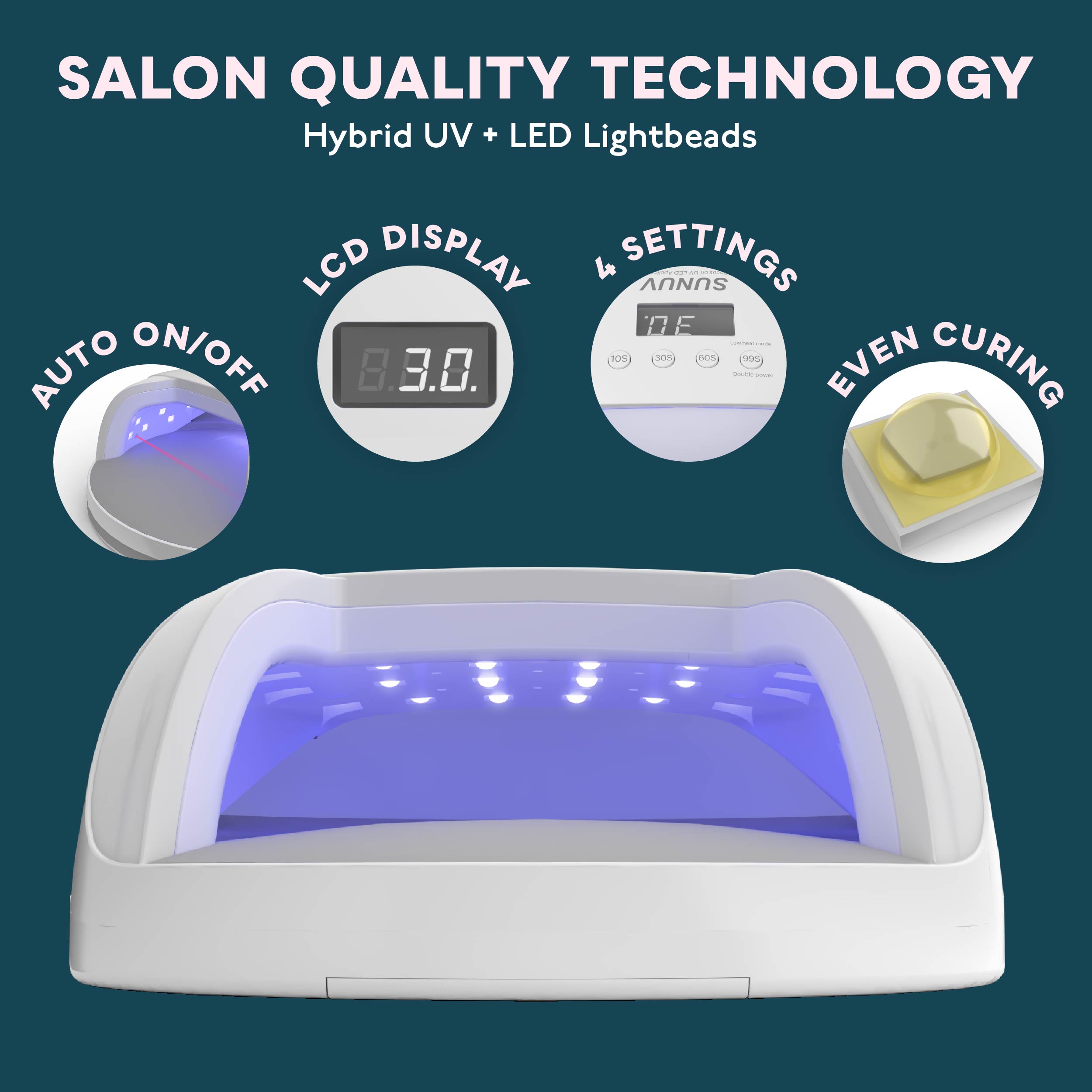 SUN7 UV LED Nail Lamp