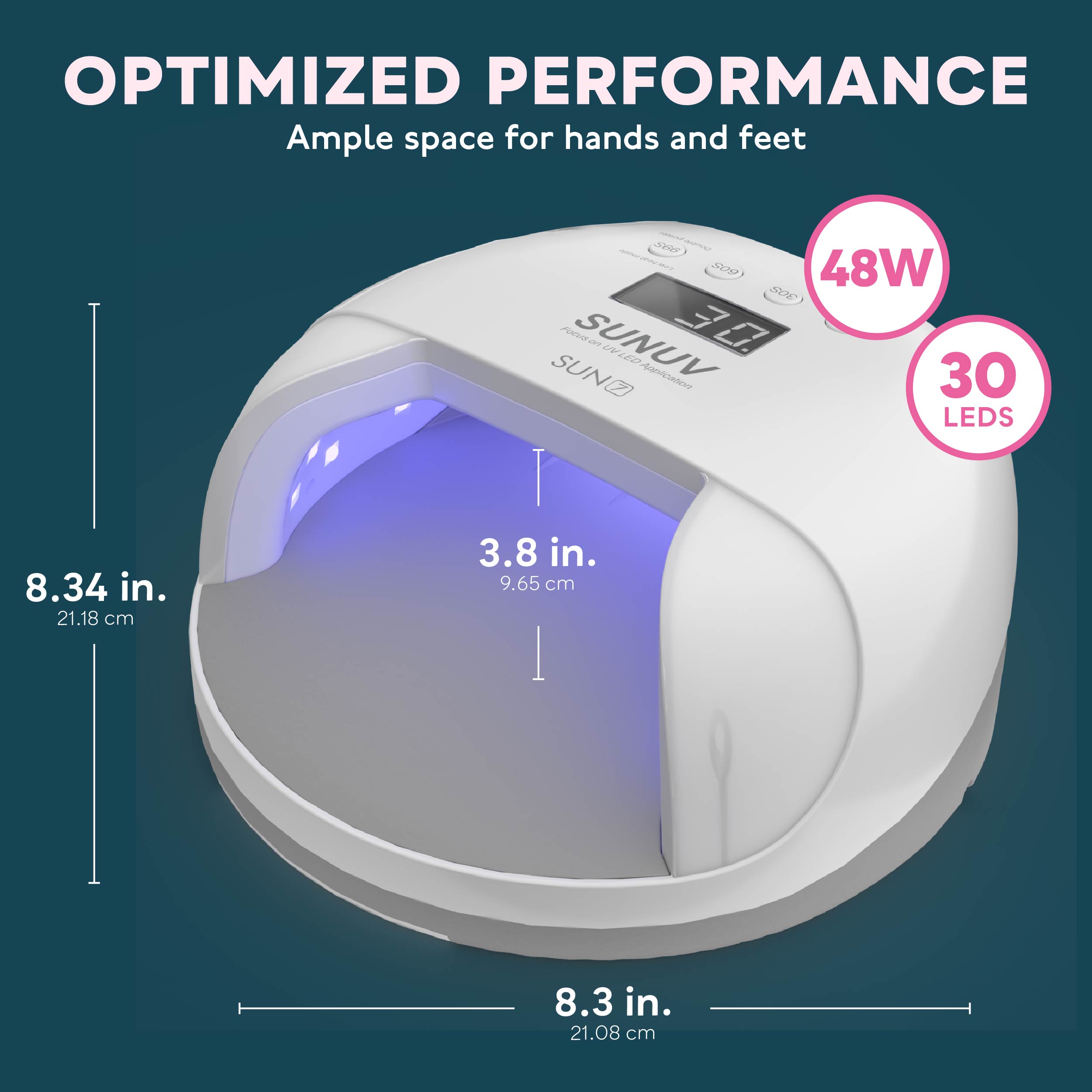 SUN7 UV LED Nail Lamp