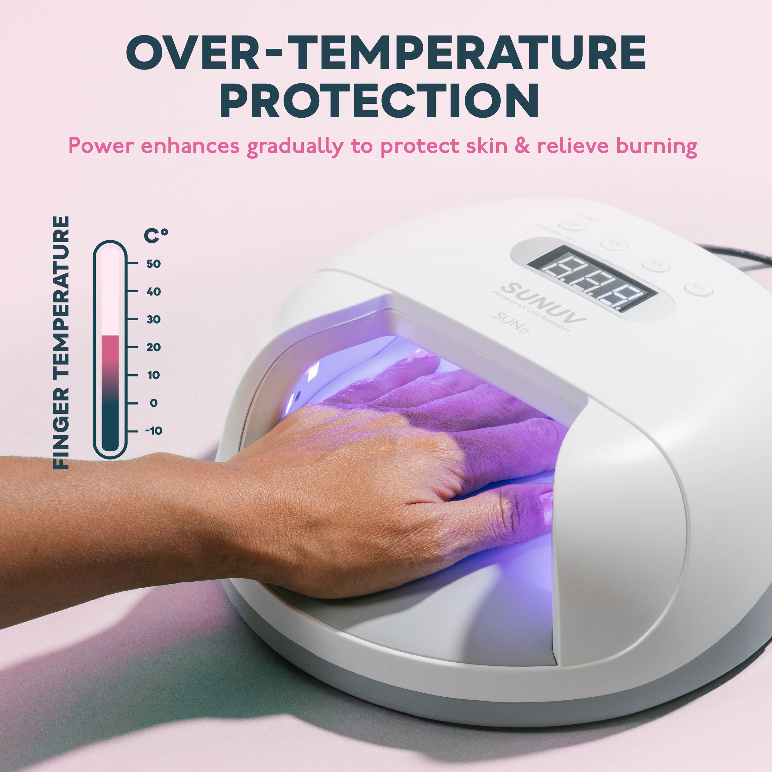 SUN7 UV LED Nail Lamp