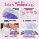 SUN2C UV LED Nail Lamp Grey