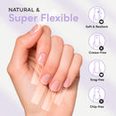 SUNUV 500 PCS Long Straight Nail Tips
