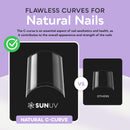 SUNUV 500 PCS Long Straight Nail Tips
