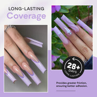 SUNUV 500 PCS Long Straight Nail Tips