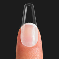 SUNUV 600 PCS Short Almond Gel Nail Tips