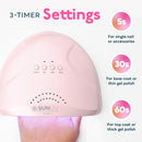 SUN1 UV LED Nail Lamp Pink
