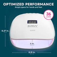 SUN4S UV LED Nail Lamp Pink