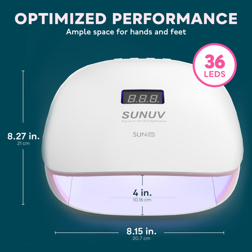 SUN4S UV LED Nail Lamp Pink