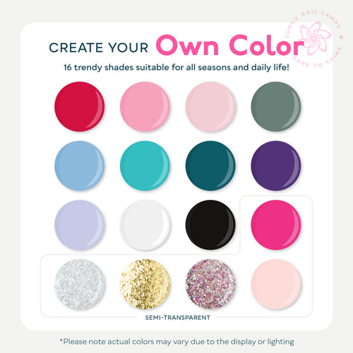 16 Colors Gel Nail Polish Set