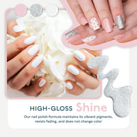 6 Colors Hema-Free Gel Nail Polish Set