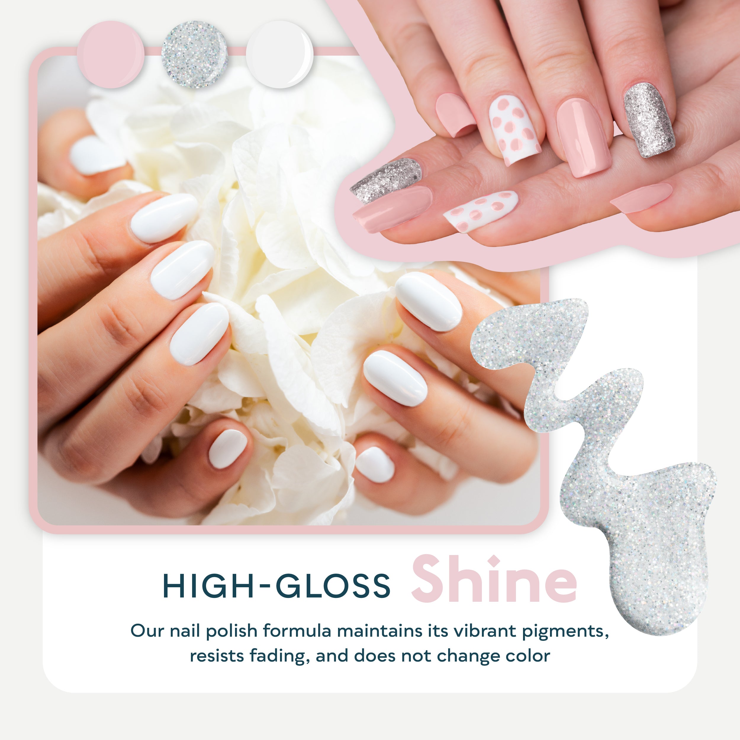 6 Colors Hema-Free Gel Nail Polish Set