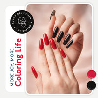 6 Colors Hema-Free Gel Nail Polish Set
