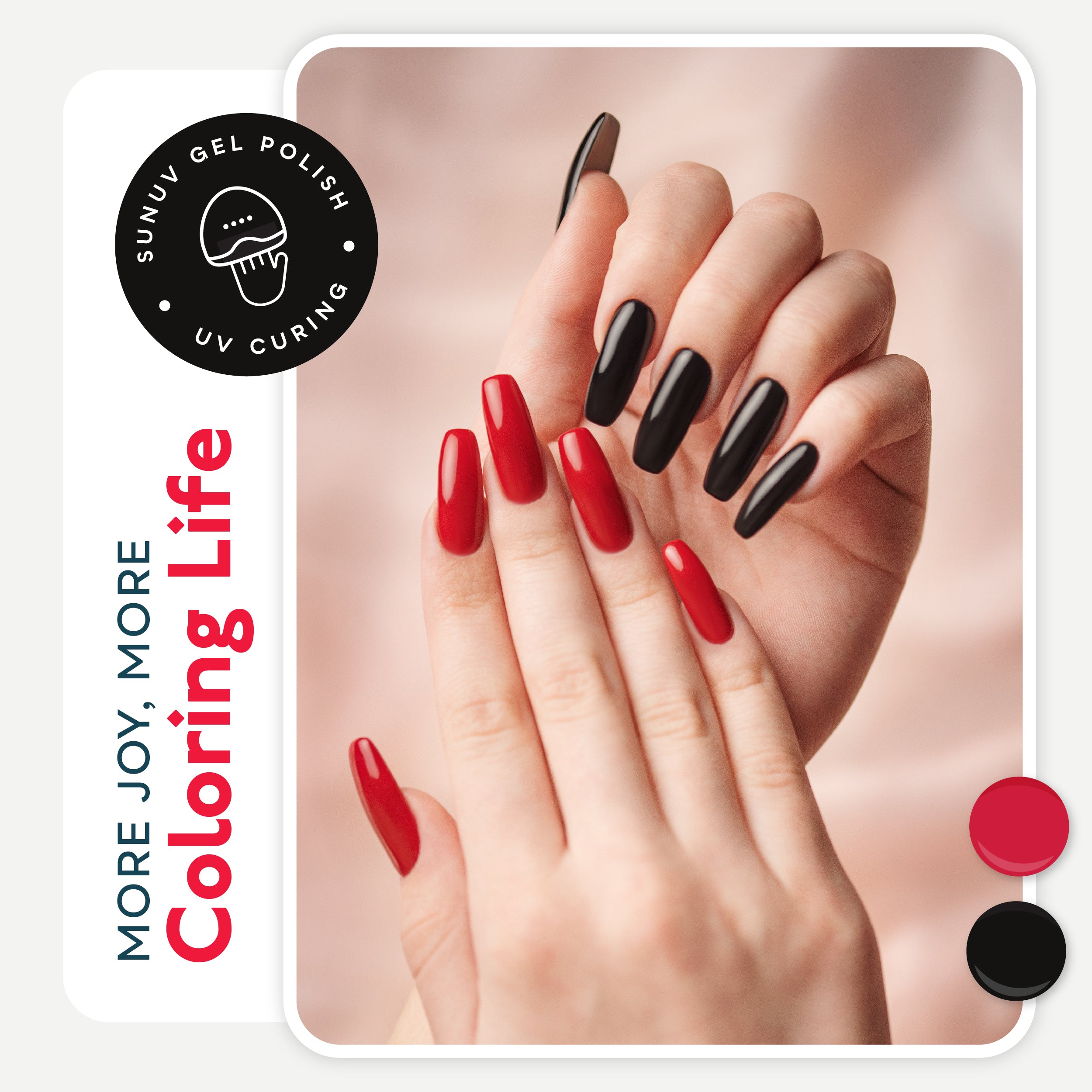 6 Colors Hema-Free Gel Nail Polish Set