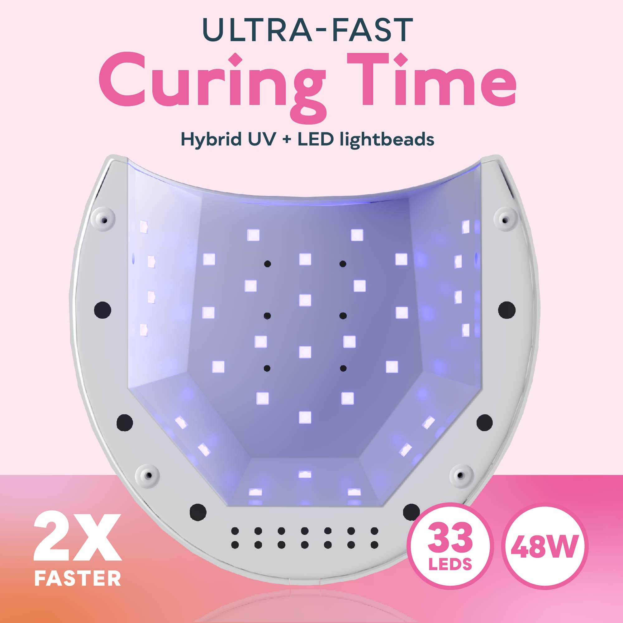 Effortless Curing with SUN2C UV LED Nail Lamp: Salon-Quality Results