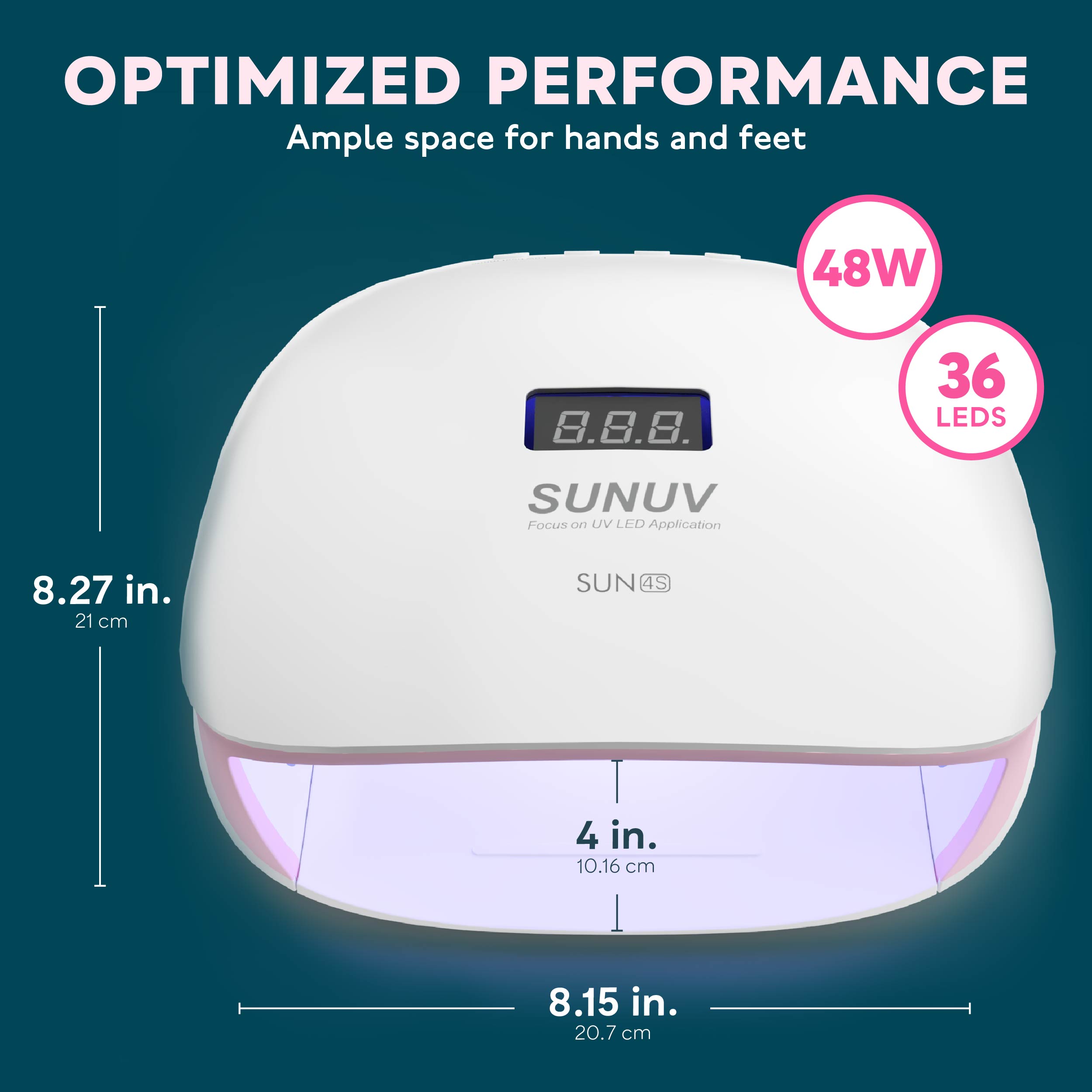 Sun4S UV LED Nail Lamp: Quick and Professional Nail Curing