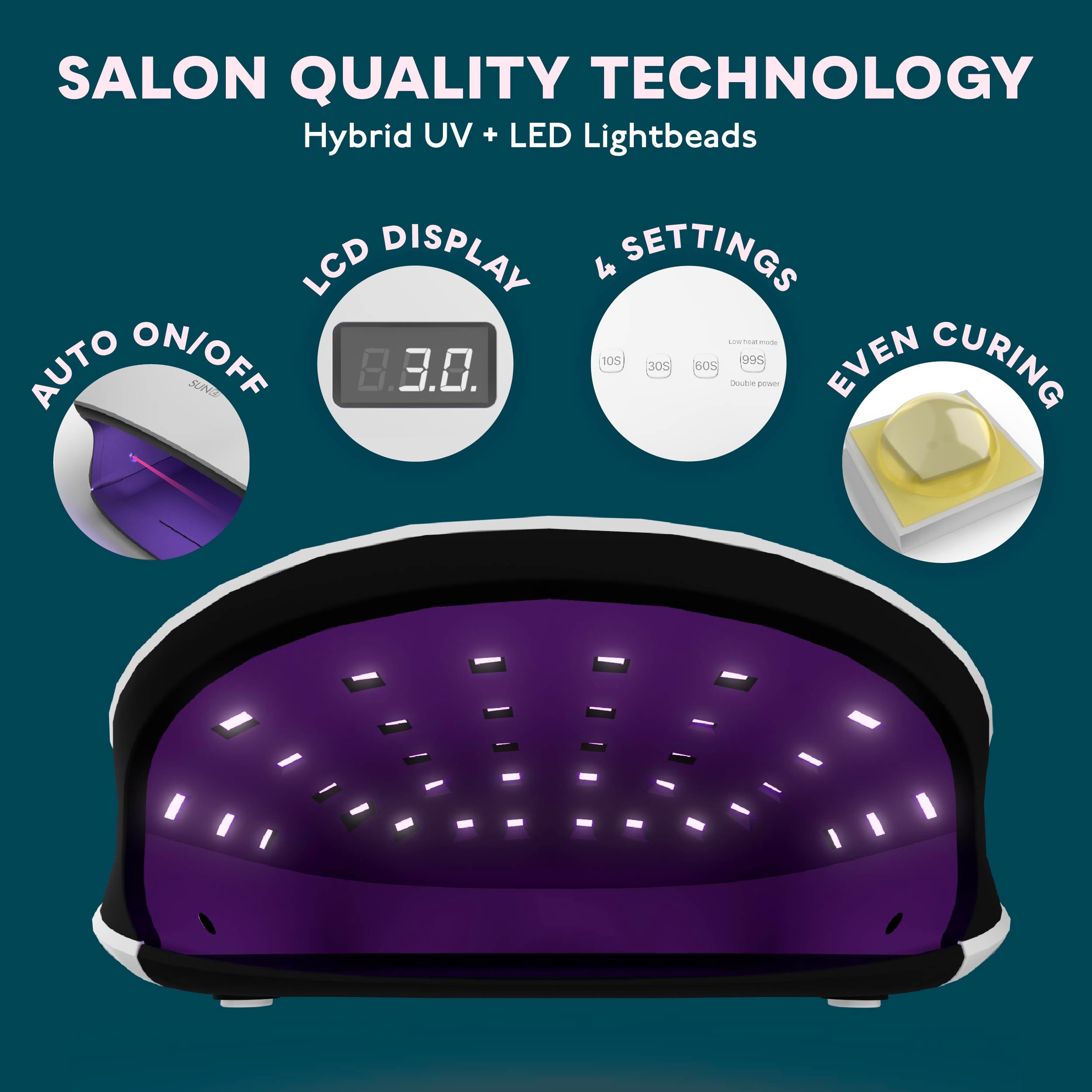 SUN4 UV LED Nail Lamp