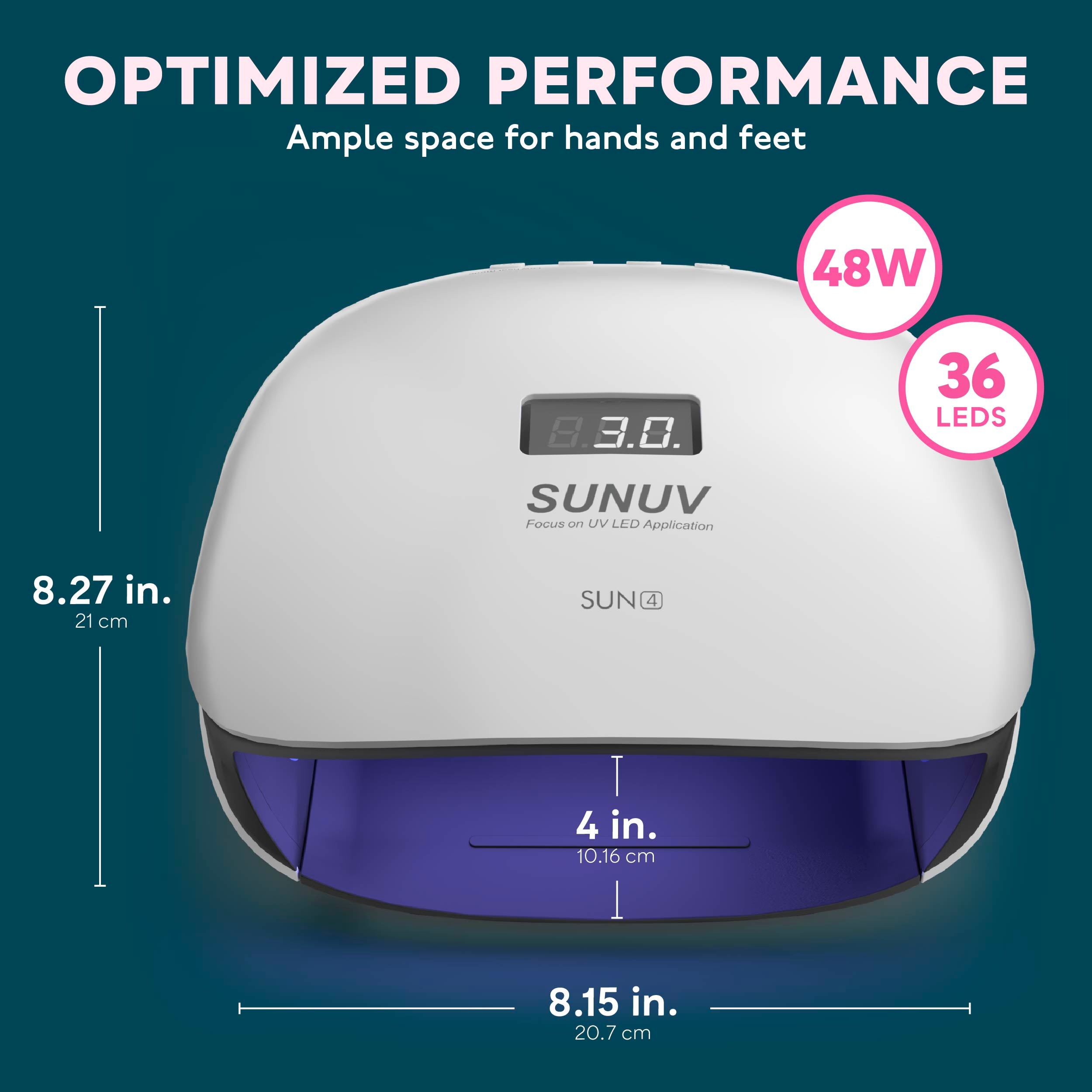 SUN4 UV LED Nail Lamp