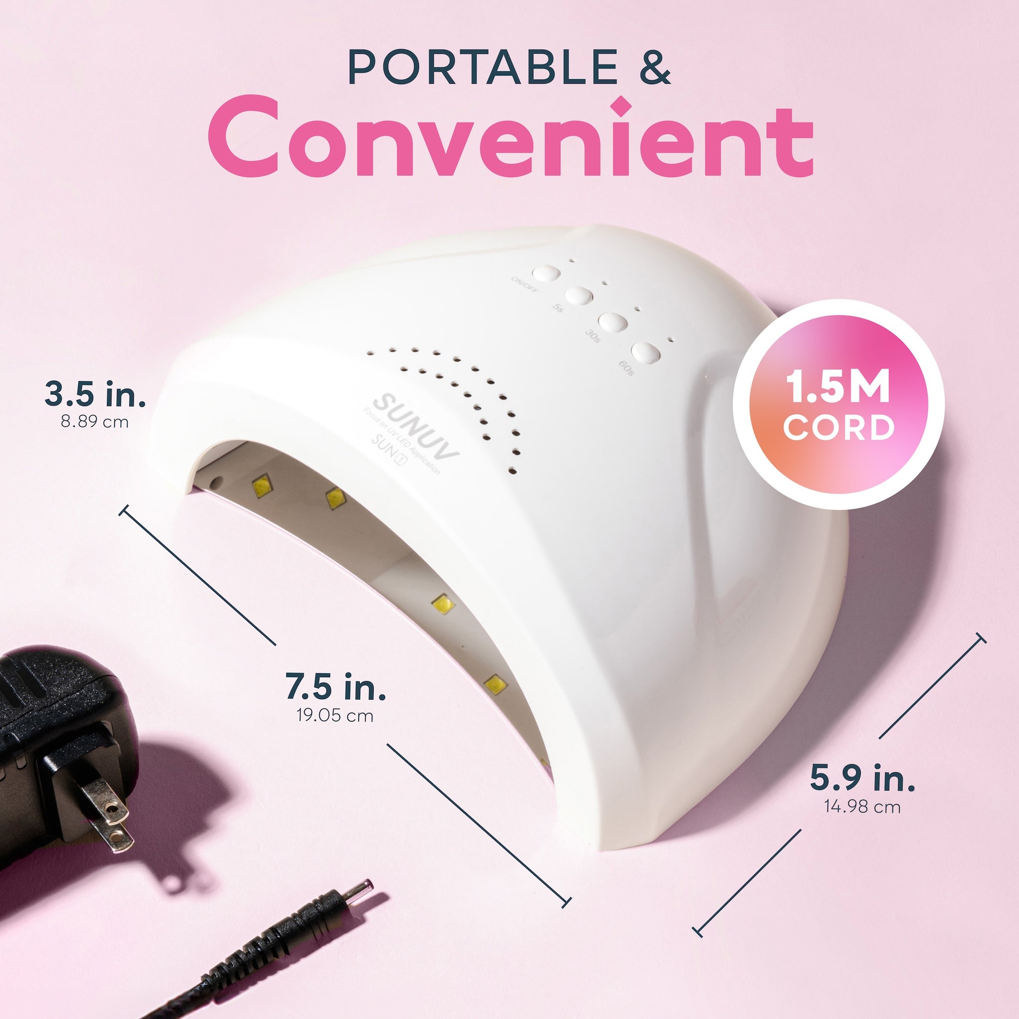 SUNUV SUN4S UV Nail Lamp, UV Nail Dryer