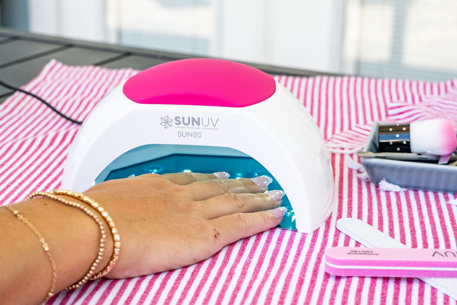 Sun3 UV LED Nail Lamp: Salon-Quality Nail Care at Home | 48W LED